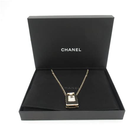 chanel no 5 long necklace